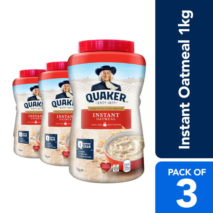 Quaker Instant Oatmeal Jar Kg Pack Of Dynamart Official Store Free