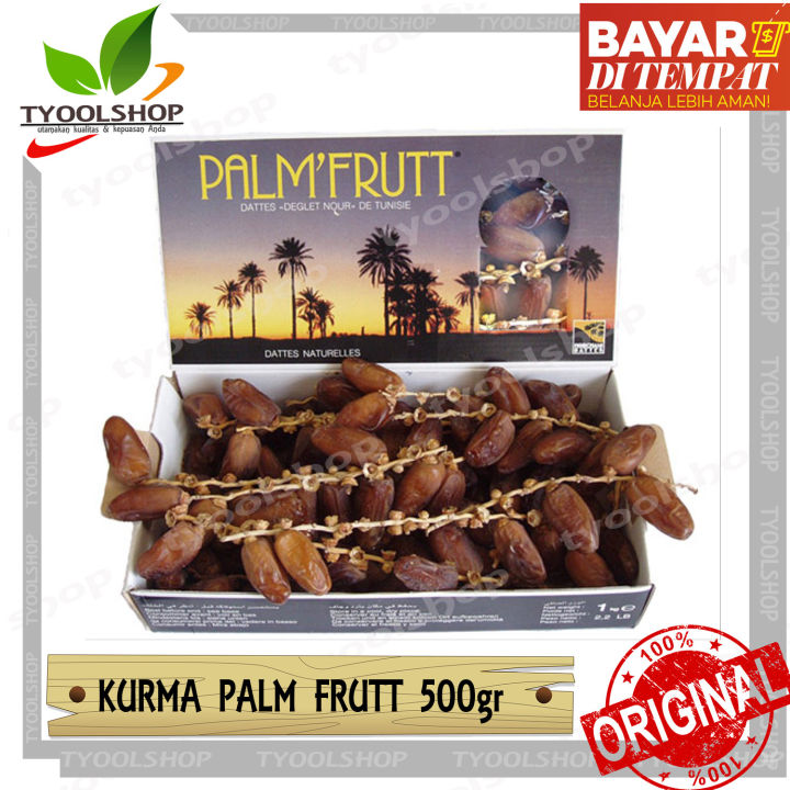 Kurma Palm Fruit Kurma Tunisia Tangkai Original Gr Lazada Indonesia