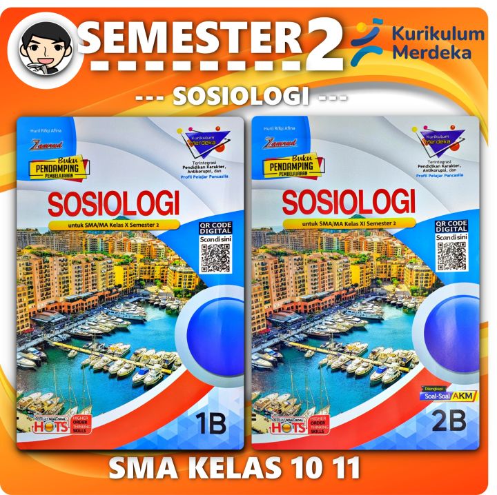 BUKU LKS SOSIOLOGI SMA KELAS 10 11 SEMESTER 2 KURIKULUM MERDEKA KURMER