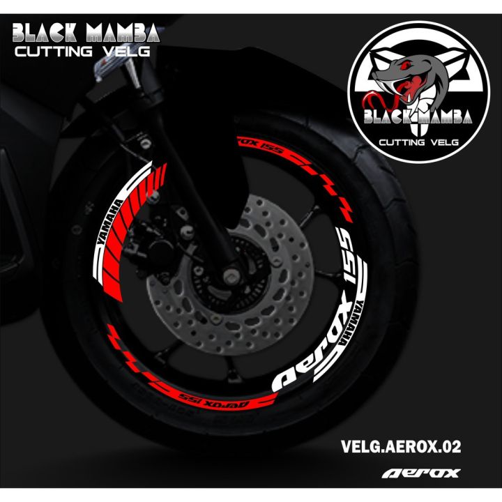 Cod Cutting Sticker Velg Aerox Stiker Lis List Variasi Ban Velg