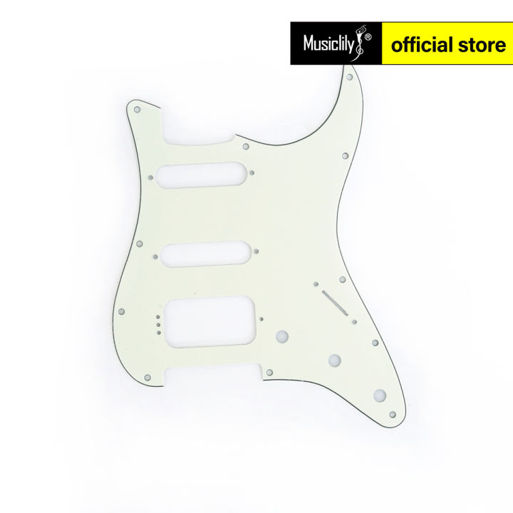 Musiclily Pro Hole Round Corner Hss Guitar Strat Pickguard For Usa