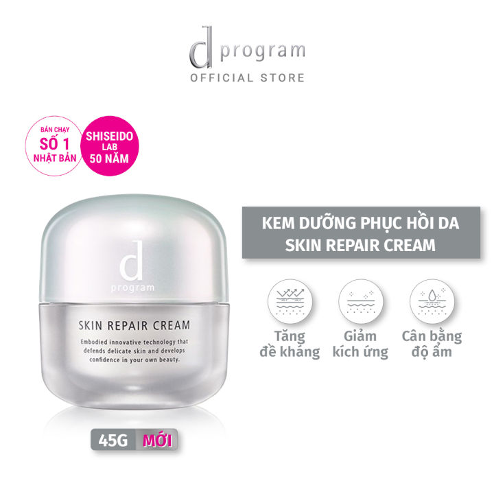 Kem dưỡng phục hồi da d program skin repair cream 45g Lazada vn