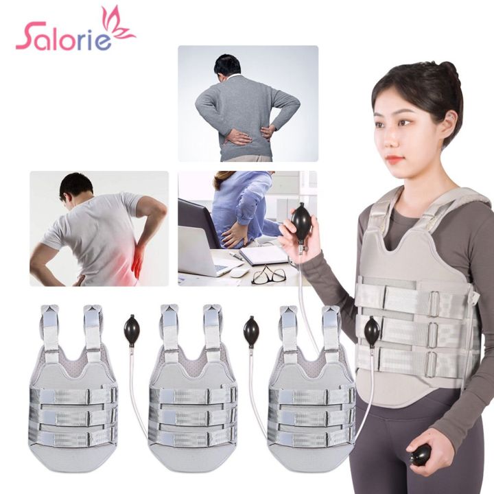 Adjustable Inflatable Thoracolumbar Orthosis Lumbar Spine Fixation