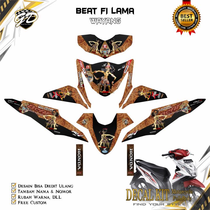 Decal Beat FI Lama Full Body Decal Sticker Beat FI Old Full Body 2012