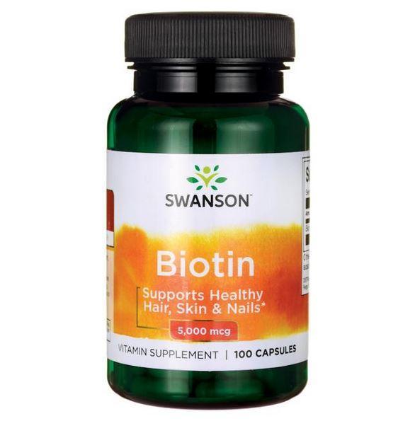 Swanson Biotin 5000 Mcg 100 240 Caps Exp 2025 Lazada PH