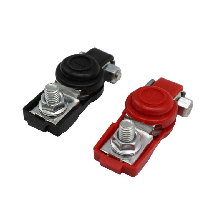 Car Battery Terminal Clamp Clip Connector Adjustable Positive Negative