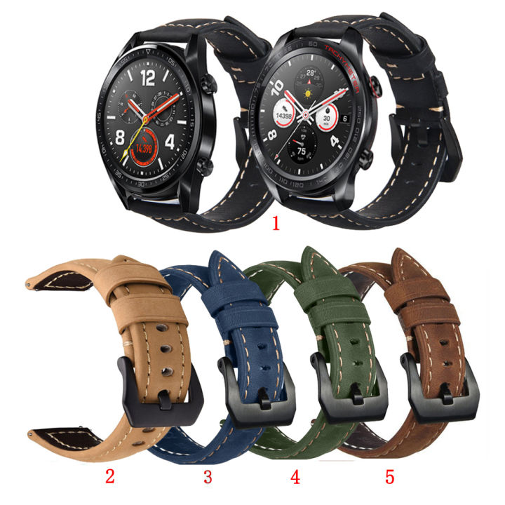 Mm Mm Leather Watch Strap Band For Huawei Watch Gt Gt Gt Gt