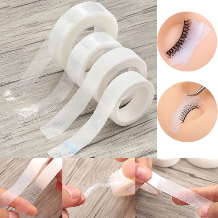 Breathable Easy To Tear Tape White Silk Paper Under Patches Eyelash