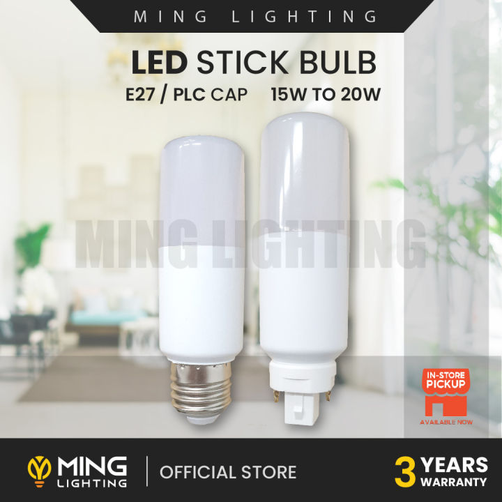 Led Stick Bulb E Plc W W W Energy Saving Mentol Lampu Meja