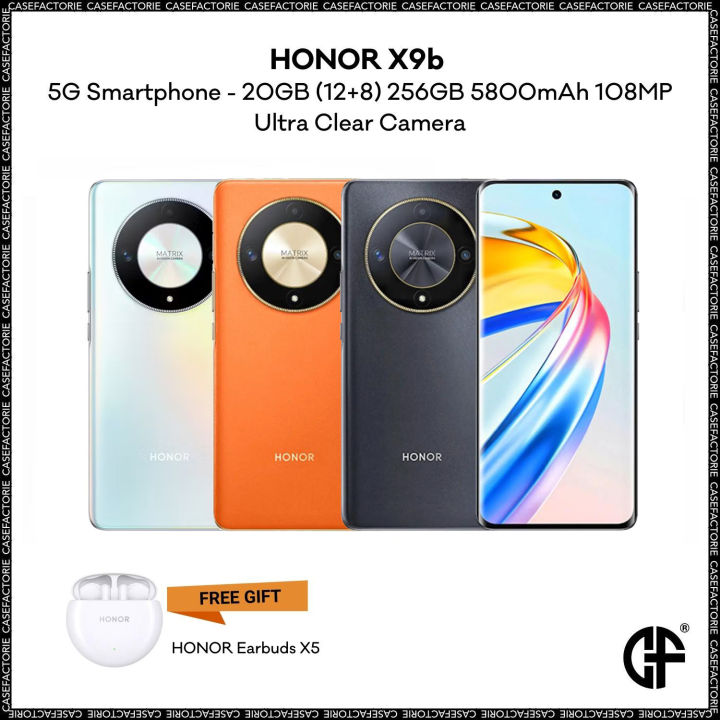 HONOR X9b 5G Smartphone 20GB 12 8 256GB 5800mAh 108MP Ultra Clear