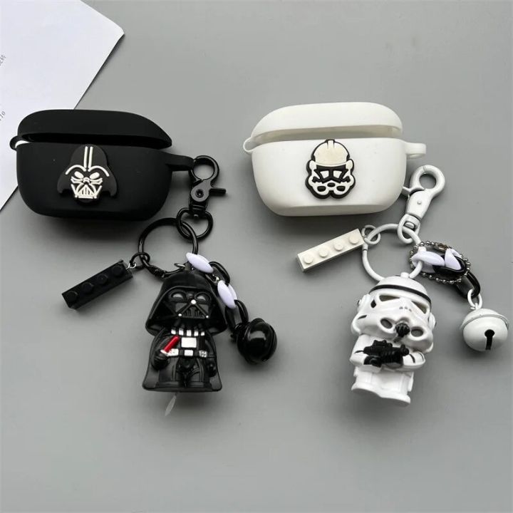 Black White Cartoon Silicone Soft Case For Jbl Wave Tws Wave Buds