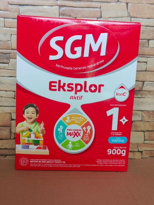 Sgm Eksplor Dengan Ironc Susu Pertumbuhan Rasa Vanila Gram