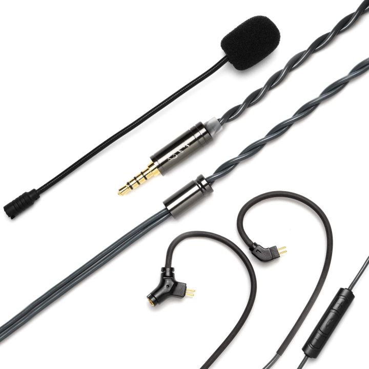 Kinera Celest RUYI Earphone IEMs Cable With Boom Mic For Gaming Live