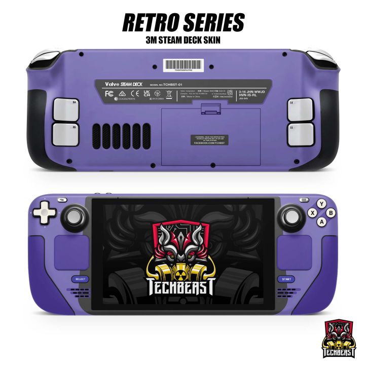 M Retro Series Steam Deck Skin Wrap Vinyl Techbeast Lazada Ph