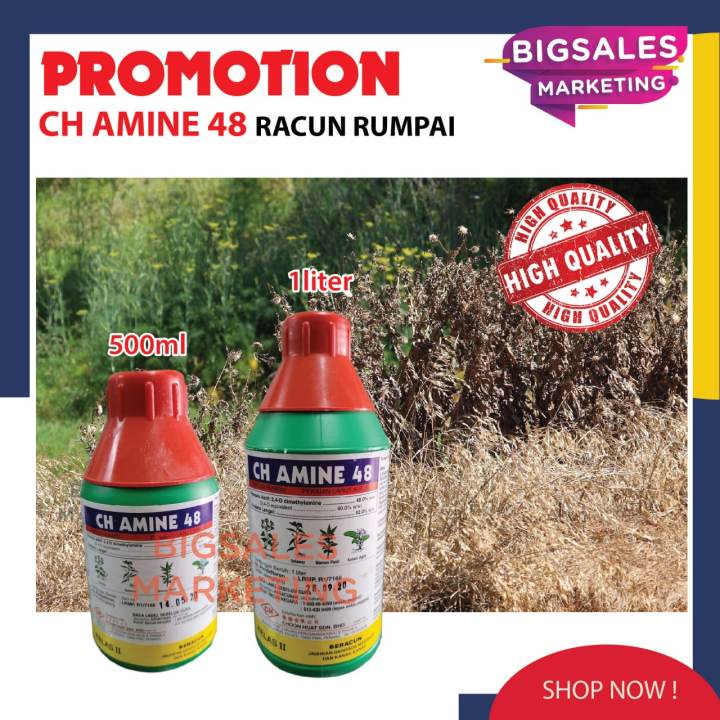 Ch Amine Yam Grass Killer D Dimethylamine Herbicide Racun