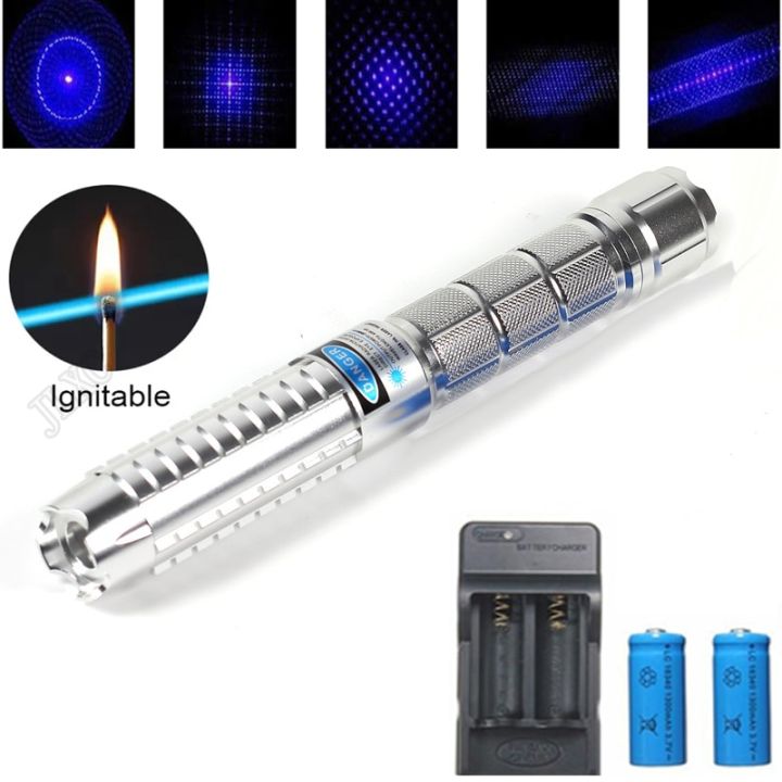 High Powerful Laser Light Pointers Blue Beam Visible Tactical High