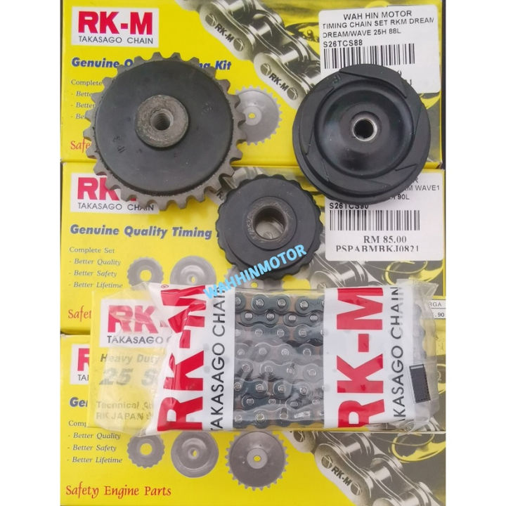 Original Rkm Timing Chain Taiming Rantai Kecil Honda Ex Dream