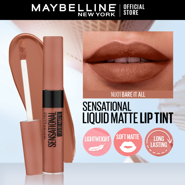 Maybelline Sensational Liquid Matte Lip Tint Long Lasting