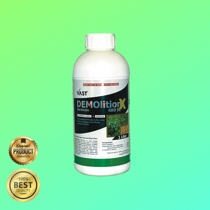 Herbicide Demolition X 480 SL General Weed Killer Isopropylamine Salt