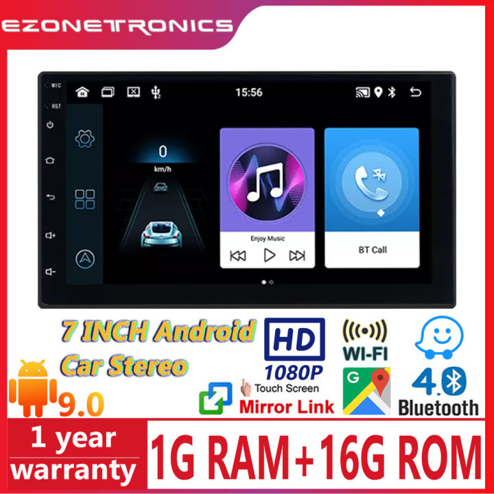 Ezonetronics 2 DIN Car Radio Stereo Android 9 0 Car Multimedia Player 7