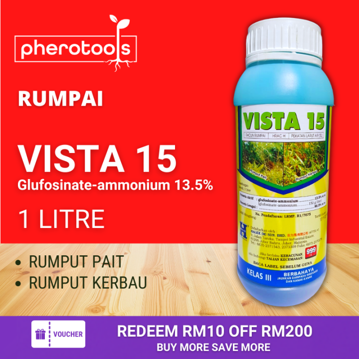 Pherotools Halex Vista L L Glufosinate Ammonium Racun