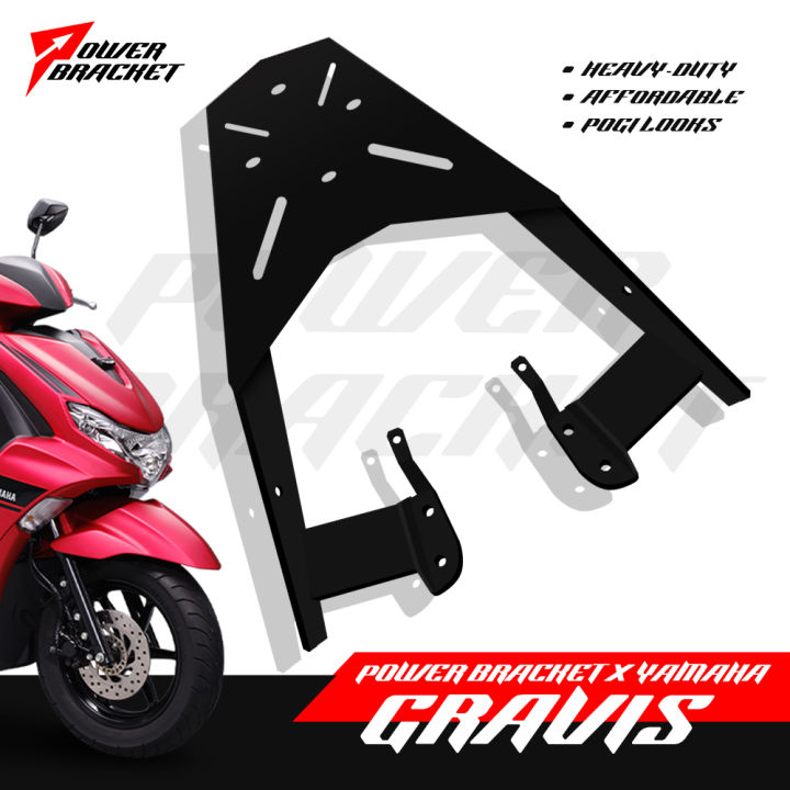 Top Box Bracket For Yamaha Mio Gravis Version Gravis V Bracket