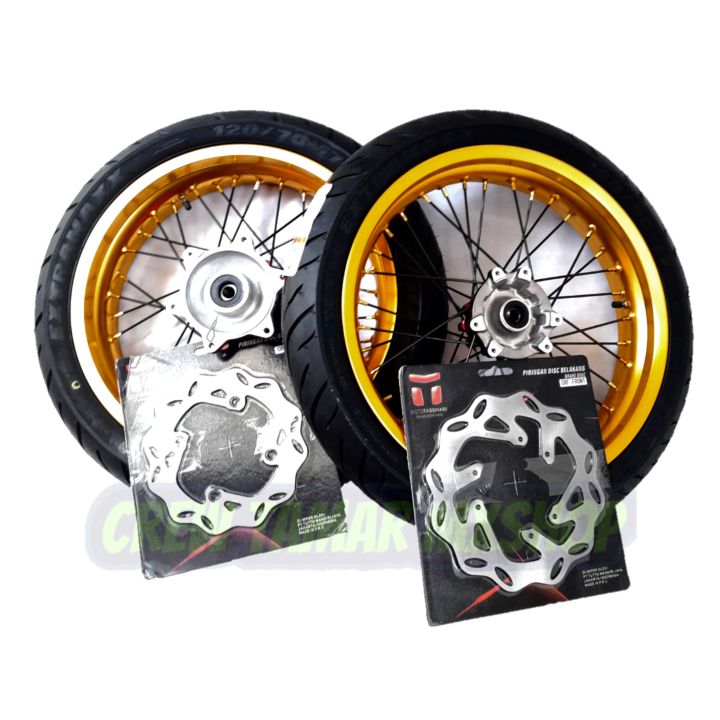 Wheelset Supermoto Roda Set Honda Crf Ban Set Sumo Supermoto Honda