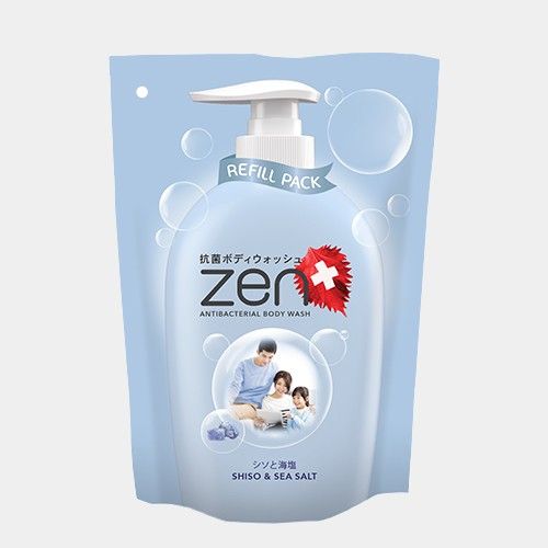 Zen Antibacterial Sabun Cair Shiso Seasalt Refill Ml Lazada