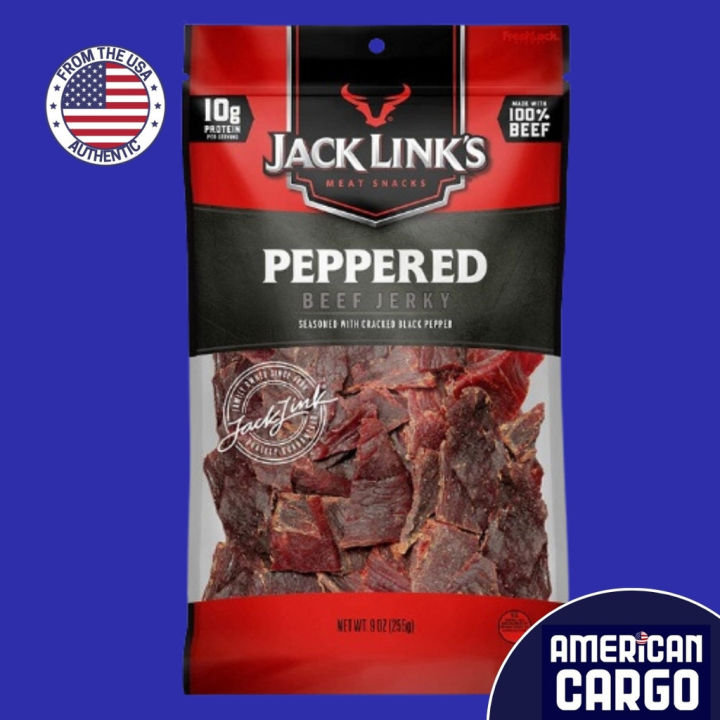 Jack Links Peppered Beef Jerky 9 Oz Lazada PH