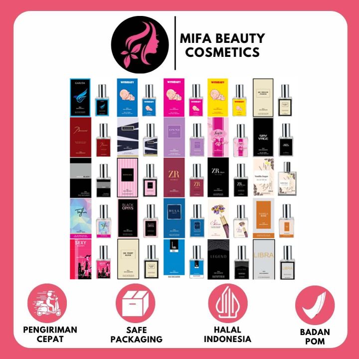 Mifa BPOM Parfum Bacarat 30ml Premium Parfum Nagita 30ml Murah