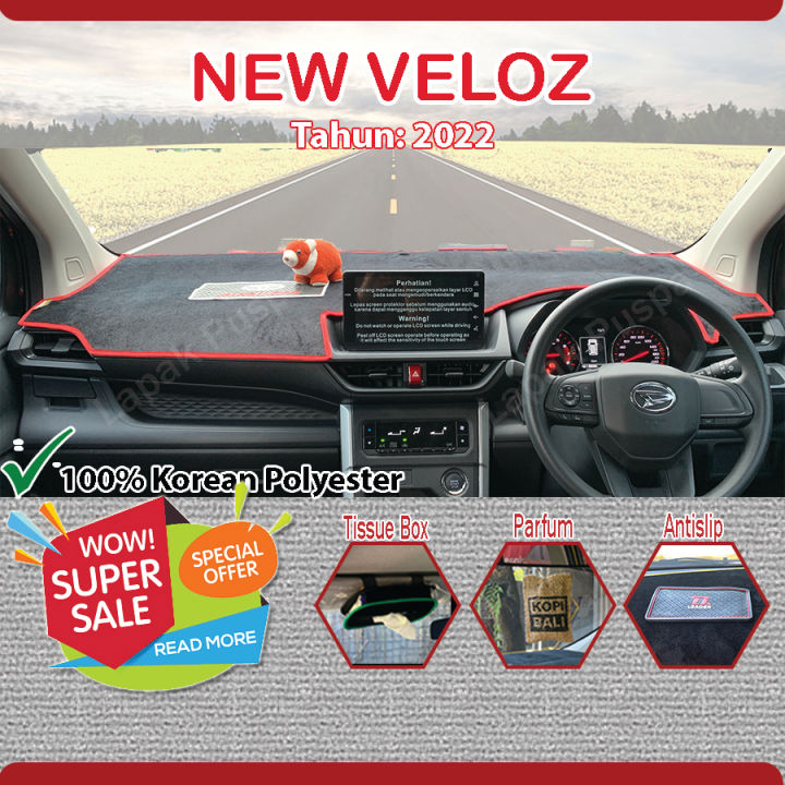 BUY 1 GET 5 Hiasan Dashboard Mobil Toyota New Veloz Penutup Dasbor