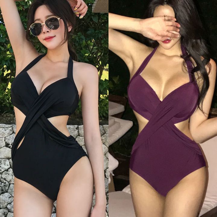 Tokokuhoki Set Bikini Monokini Baju Renang Wanita Swimsuit Model