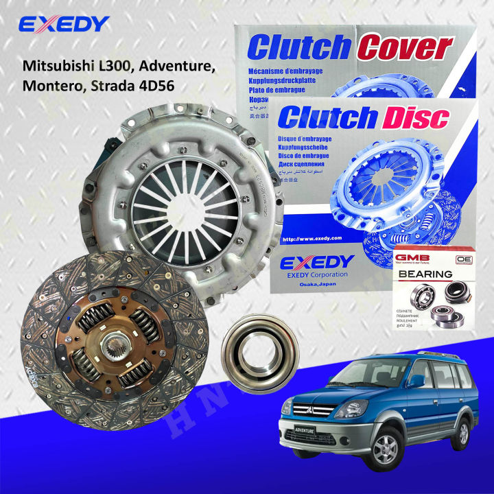 Exedy Clutch Kit Set With Release Bearing For Mitsubishi L