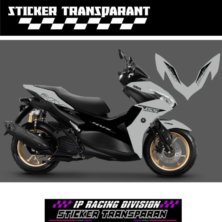 Striping Sticker All New Aerox Connected Nvx Transparan Malaysia