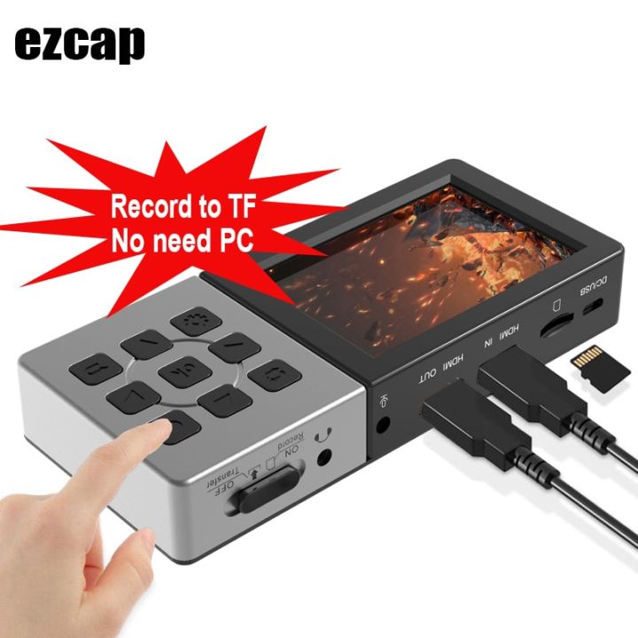 Ezcap Hd P Fps Hdmi Video Capture Card Game Live Streaming