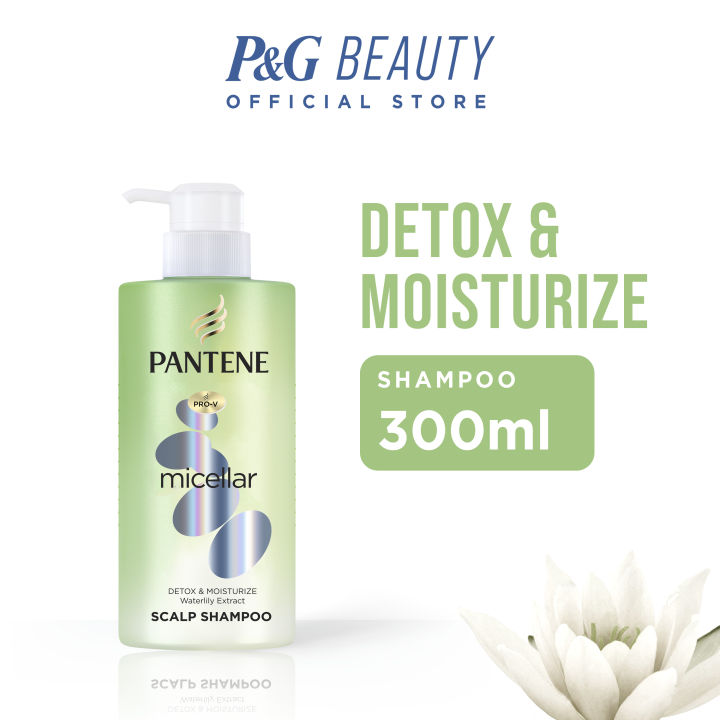 Pantene Micellar Detox Moisturizer 300ml Shampoo Lazada Indonesia