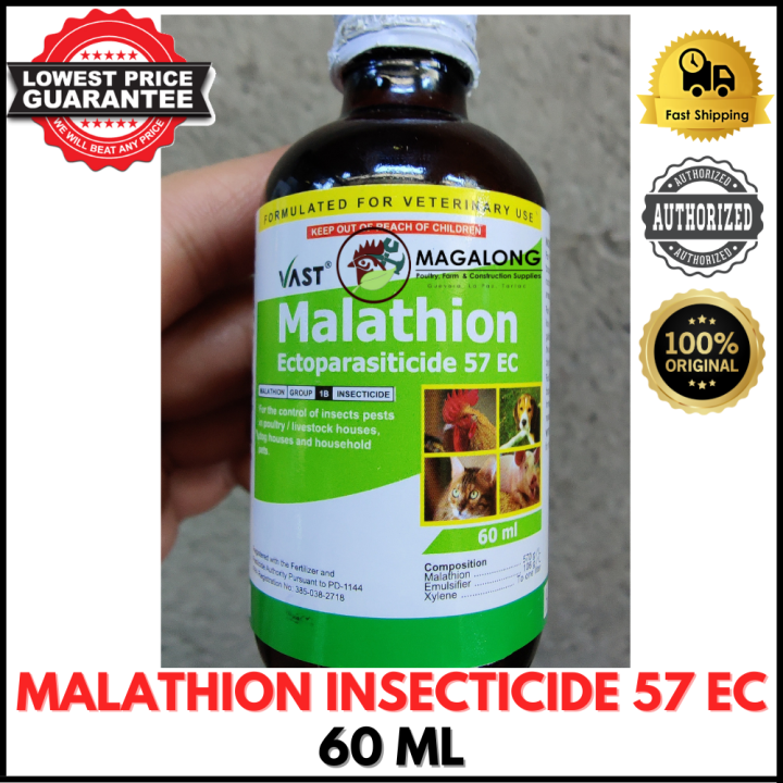 MALATHION INSECTICIDE 57 EC 60 Ml VAST Lazada PH