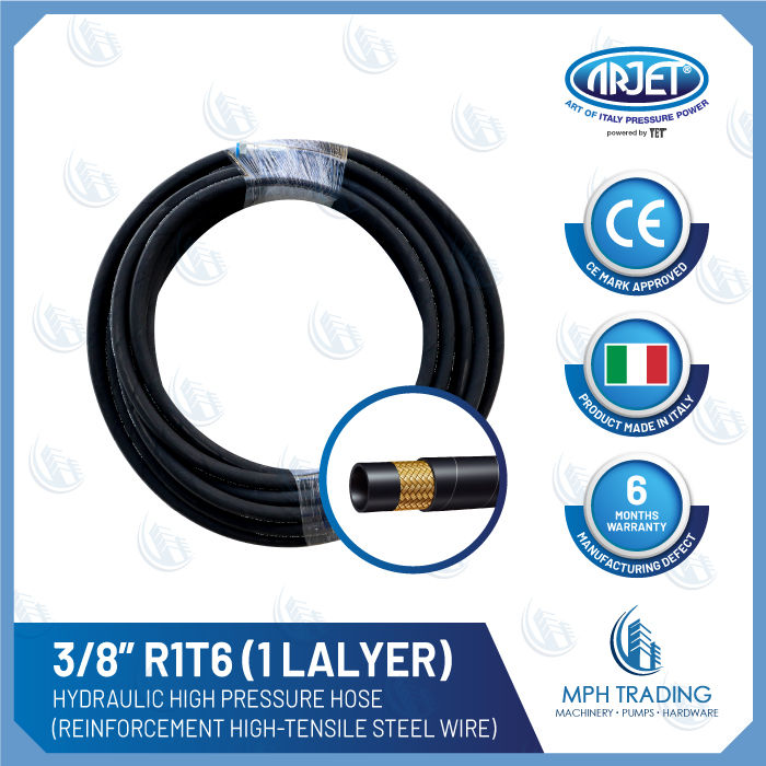 Arjet Powered By Yet Hydraulic Hose Reinforcement High Tensile