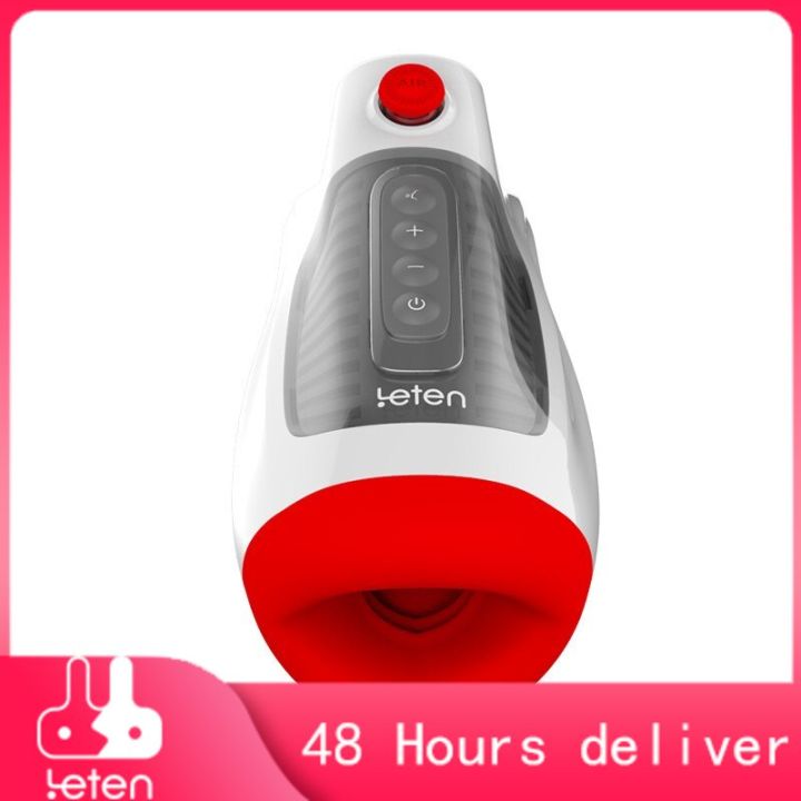 Leten Air Controlled Vacuum Suction Vibration Machine Adult Genital