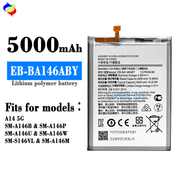 Samsung A14 5G EB BA146ABY 5000mah Original Mobile Phone Battery