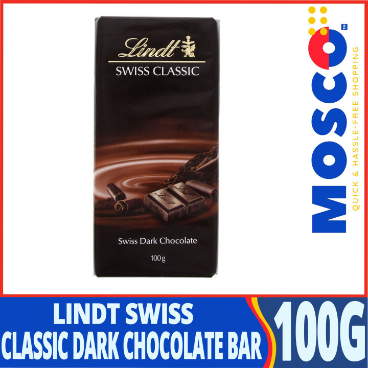 Lindt Swiss Classic Dark Chocolate Bar G Lazada Ph