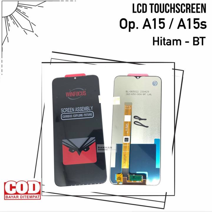 LCD TOUCHSCREEN OPPO A15 OPPO A15S FULLSET Lazada Indonesia