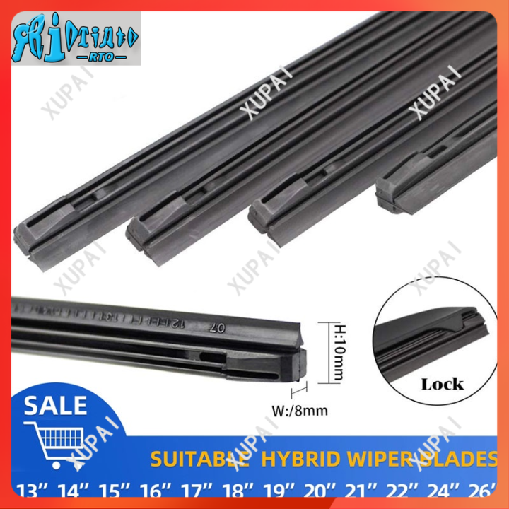 Rto Car Wiper Rubber Strip Car Vehicle Insert Refill Wiper Rubber Blade