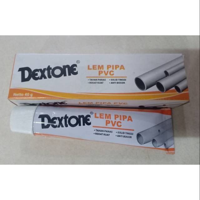 Mitra Teknik LEM PIPA PVC PARALON 40gr DEXTONE 100 ORIGINAL PABRIK