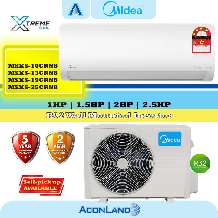 Midea Inverter Xtreme Save R Air Conditioner Hp Hp Hp