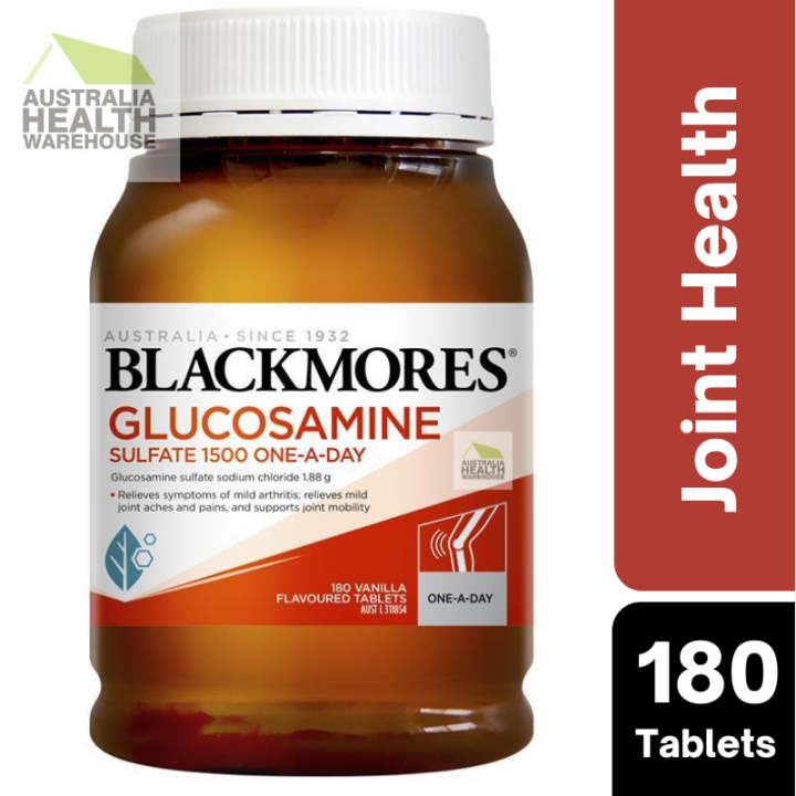 Expiry 07 2026 Blackmores Glucosamine Sulfate 1500 One A Day 180