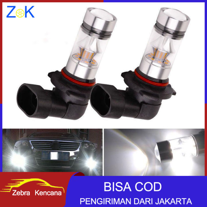 Dikirim Dari Jakarta 2Pcs Lampu Kabut Led H11 H8 4300K 100W 20SMD