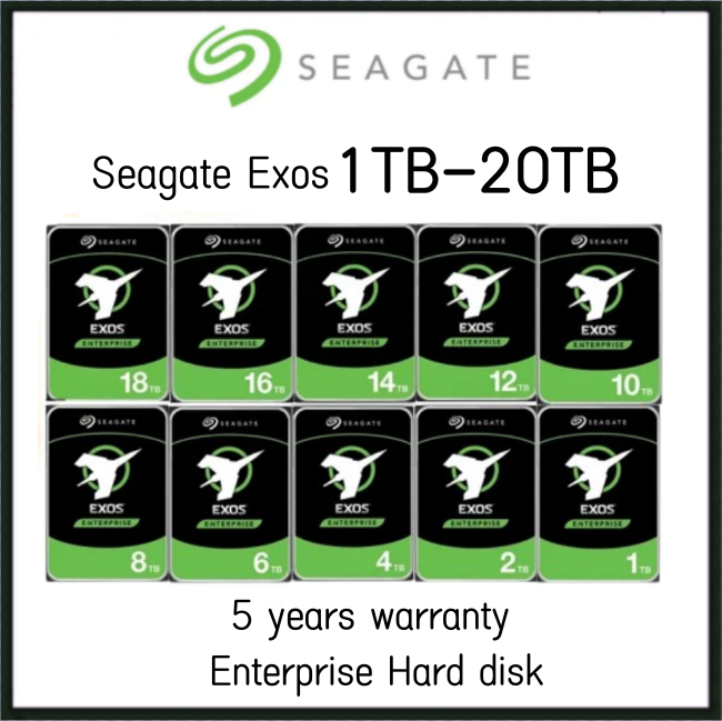 Seagate Exos Enterprise Hard Disk Tb Tb Sata Gb S Mb Cache