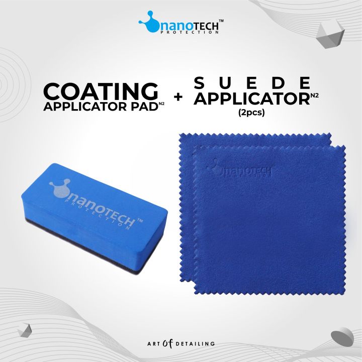 APPLICATOR PAD NANO CERAMIC COATING KAIN SUEDE CLOTH APLIKATOR