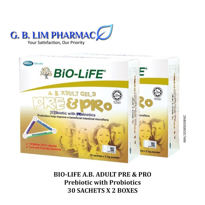 Exp June Bio Life A B Adult Gold Prebiotics With Probiotics